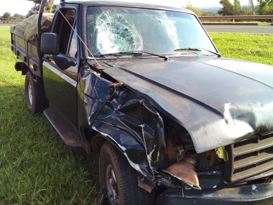 Foto 2 de 3 — Motociclista morre em acidente na Rodovia Washington Luiz